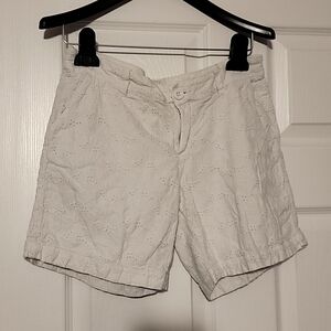 G.H. Bass & Co. 0 cotton floral embroidered short